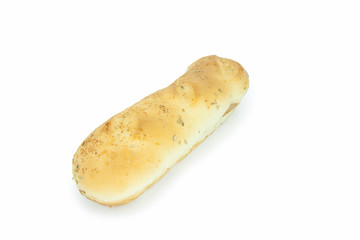 Bread isolated on white background