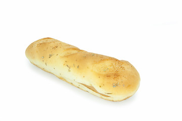 Bread isolated on white background