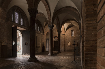Inside Santo Stefano Bologna