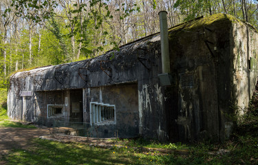 Fototapeta na wymiar Bunker-Maginot- Linie