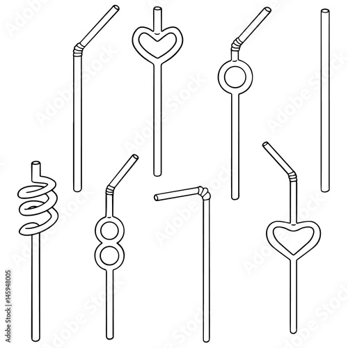 "vector set of straw" Stockfotos und lizenzfreie Vektoren auf Fotolia