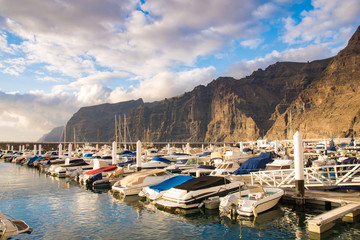 Fototapeta na wymiar Tenerife, Los Gigantes cliffs