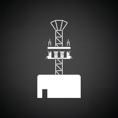 Free-fall ride icon