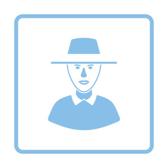 Cricket umpire icon