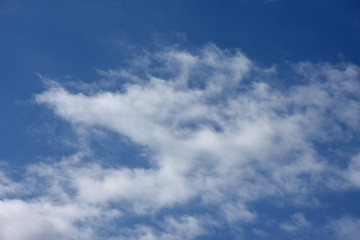 青空と雲「空想・雲のモンスター」