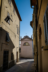 Fototapeta na wymiar GUARDISTALLO, Pisa, Italy - Historic Tuscany hamlet