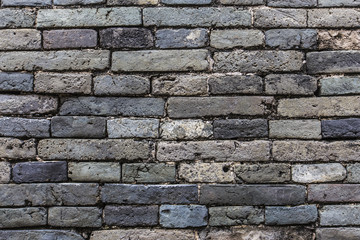 cracked concrete vintage wall background,old wall?Green brick wall