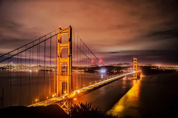 Papier Peint photo Pont du Golden Gate Golden Gate