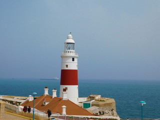 Fototapeta na wymiar Trinity House Lighthouse Gibraltar Europe