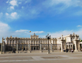 Palace Real Madrid Spain Europe