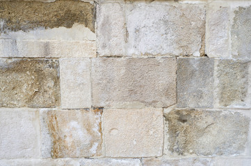 Aged street wall background, texture