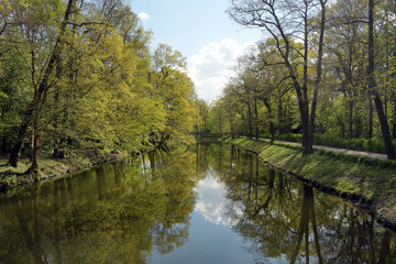 Fototapeta na wymiar flusslandschaft