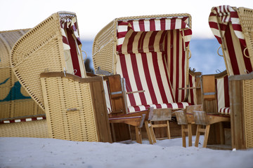 Strandk&ouml;rbe am Meer