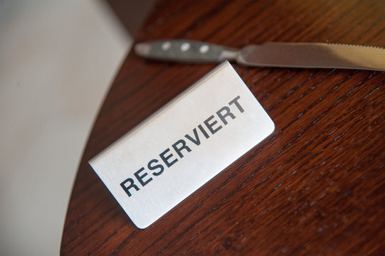 reserviert