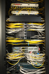 Network switch and ethernet cables
