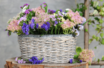rustic floral arrangement