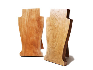 wooden jewelry stand