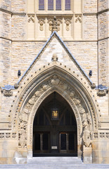 Obraz premium Main Gate of Canada Parliament Building, Ottawa, Ontario, Canada.