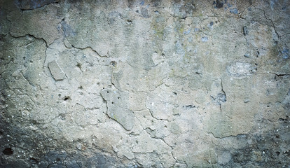 Alte verwitterte Steinmauer, Textur, Hintergrund