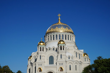 Fototapeta na wymiar Kronstadt Cathedral