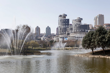 Obraz premium Bahcesehir, Istanbul, Turkey