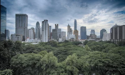 Foto op Plexiglas bangkok city view © Claude