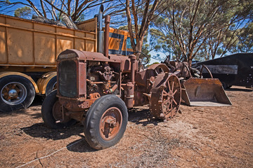 Obraz premium alter Traktor