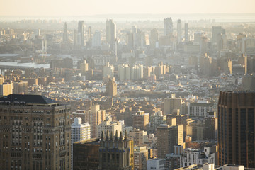 Fototapeta premium View of manhattan buildings.
