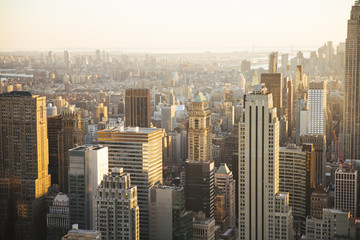 View of manhattan buildings.