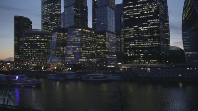 Moscow-city business center