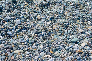 pebbles on the beach