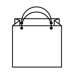 shopping bag isometric icon vector illustration design