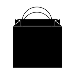 shopping bag isometric icon vector illustration design