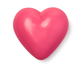 Heart-shaped soap