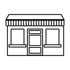 store building isolated icon vector illustration design