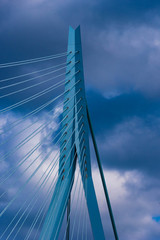 Erasmusbr&uuml;cke Rotterdam Detail