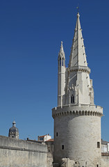 Fototapeta na wymiar Tour de la Lanterne à La Rochelle