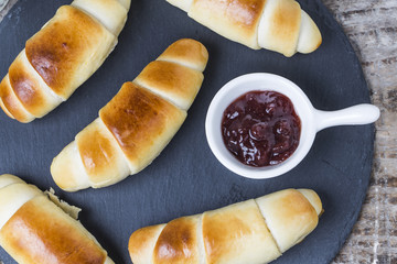 croissant breakfast