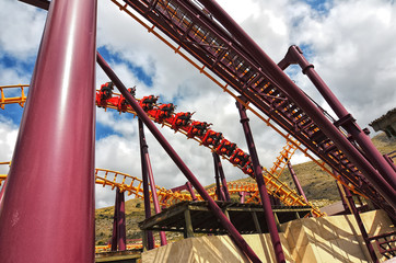 Roller coaster ride