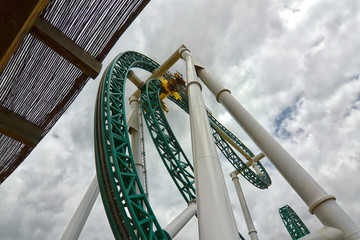 Roller coaster ride