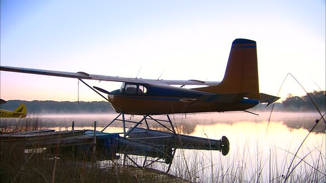 Lake Sapphire Early Morning Aircrat