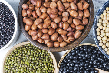 Cereals Black beans soy mung bean peanut