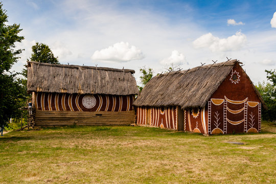 Ancient rural houses of Trypillian culture