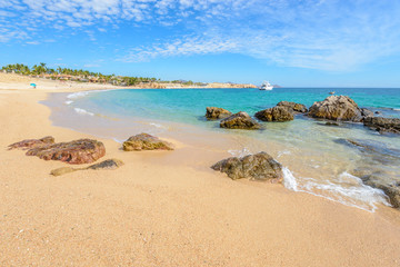 Playa El Chileno Beach, Cabo San Lucas, Mexico. © karamysh