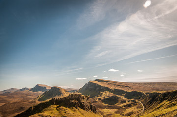 Hochplateaus auf der Isle of Skye