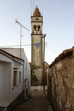 Church in Sinarades, Corfu Trail, Greece