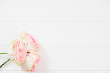 Floral Flatlay mockup styled stock photograph