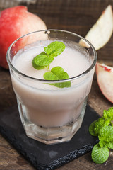 Production of peach juice