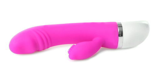 Dildo on white background