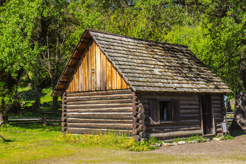 Vintage Cabin In Gold Mining Town